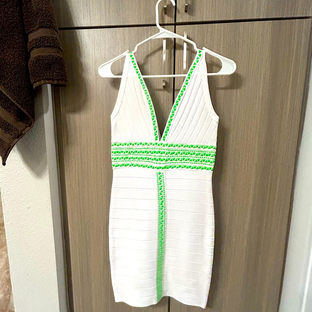 Gorgeous Bebe Dress only worn once!  Stunning on!